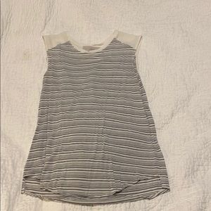 Striped loft tank